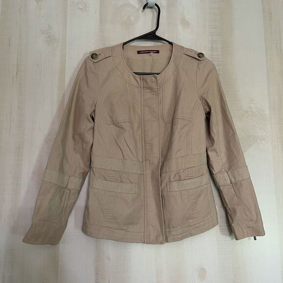 Comptoir des cotoniers khaki jacket, size XXS - Picture 4 of 16